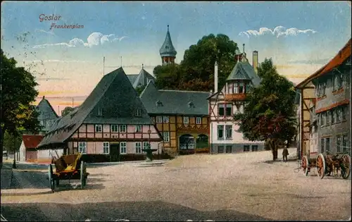 Ansichtskarte Goslar Frankenplan 1921