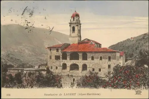 CPA Laghet Laghetto Sanctuaire 1922