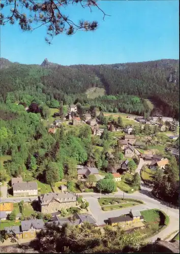 Ansichtskarte Oybin Panoramablick 1981