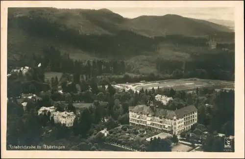 Ansichtskarte Friedrichroda Luftbild - Fliegeraufnahme 1932 