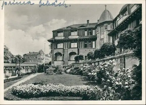 Ansichtskarte Weißer Hirsch-Dresden Sanatorium Dr. Lahmann Haus Urvasi 1939 