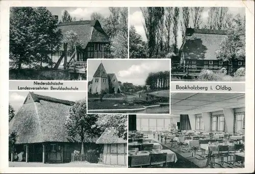 Bookholzberg-Ganderkesee 4 B Landesversehrten Berufsschule innen u. außen 1957