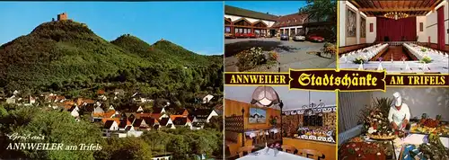 Ansichtskarte Annweiler am Trifels Die Stadtschänke 1991