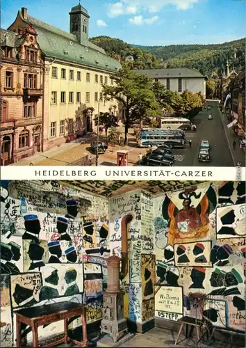 Ansichtskarte Heidelberg Universität Carzer 1969
