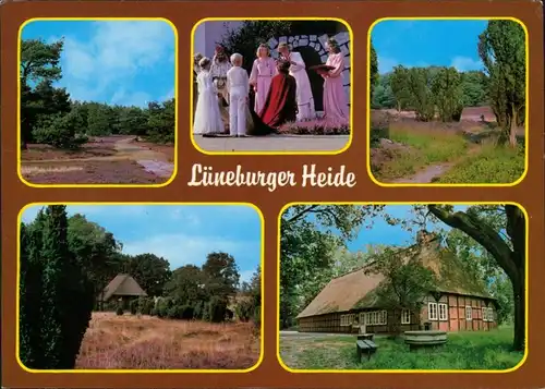 Ansichtskarte .Niedersachsen Lüneburger Heide, Krönung, Häuser 1995