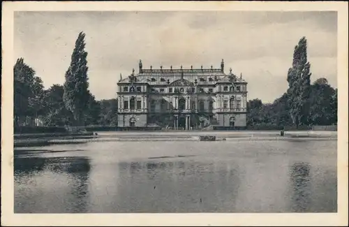 Seevorstadt-Ost/Großer Garten-Dresden Palais mit Teich im Großen Garten+ 1930 