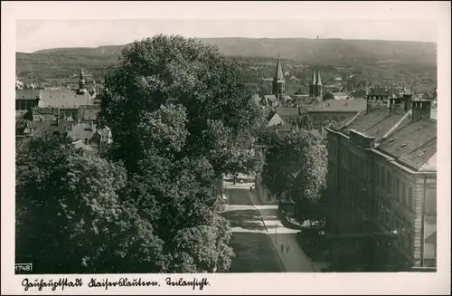 Ansichtskarte Kaiserslautern Straßenblick - Teilansicht 1934 