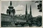 Ansichtskarte Innere Altstadt-Dresden Zwingwe und Sophienkirche 1937 