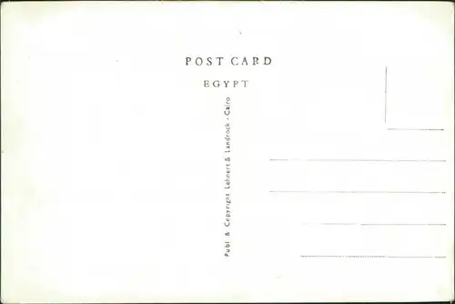 Postcard Kairo القاهرة Blick auf die Moschee 1932 