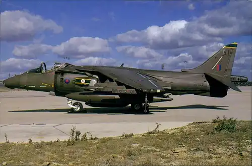  BAe Harrier GR.5 K Kampfflugzeug Militär, RAF Brize Norton 1990