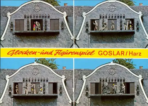 Ansichtskarte Goslar Glocken und Figurenspiel Kaiserringhaus 1995