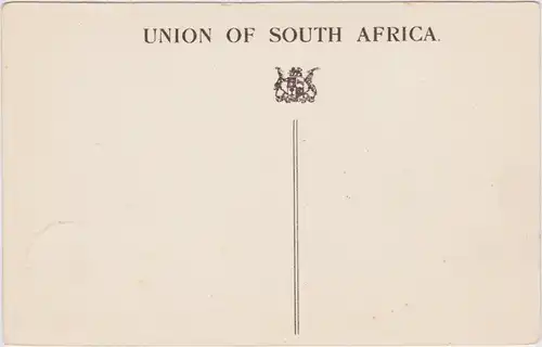 Postcard Südafrika Südküste: Natal 1930