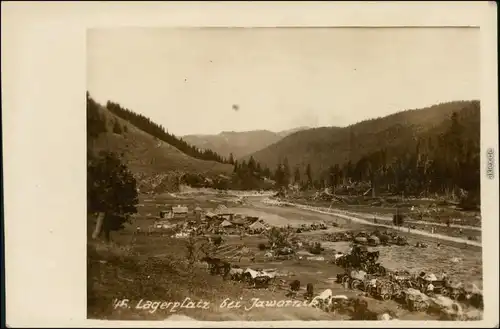 Militärlagerplatz - WK1 bei Jawornik Česká