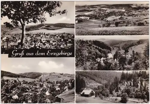 Erzgebirge - Städte und Dörfer 1970