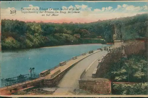 Postkaart Eupen Barrage - Gileppe-Talsperre 1926 