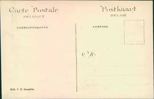 Postkaart Brüssel Bruxelles Pavillon de la Tunisse - Exposition 1910 
