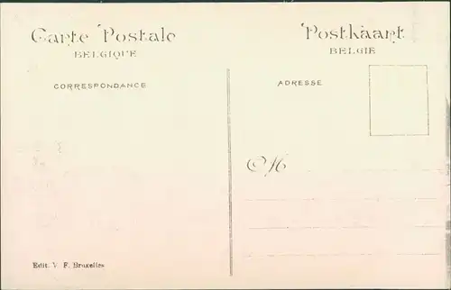 Postkaart Brüssel Bruxelles Pavillon de la Ville Liege - Expo 1910 