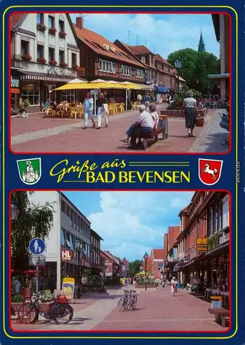 Ansichtskarte Bad Bevensen Fußgängerzone 1995