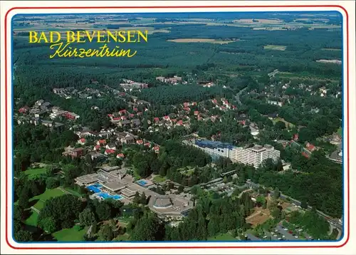 Ansichtskarte Bad Bevensen Luftbild 1995