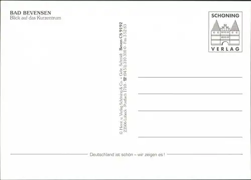 Ansichtskarte Bad Bevensen Luftbild 1995