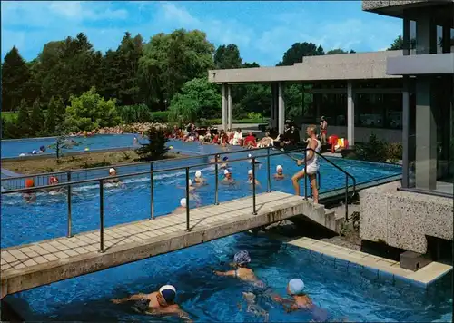 Ansichtskarte Bad Bevensen Thermal-Jod-Sole-Freibad 1995
