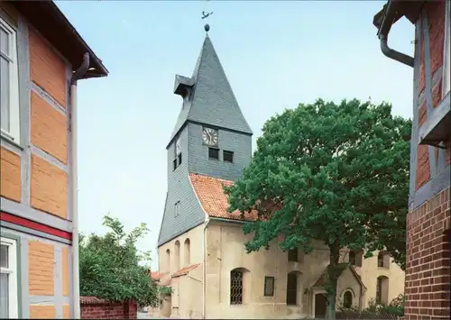 Ansichtskarte Hitzacker (Elbe) St. Johanniskirche 1996