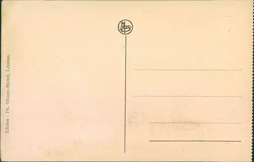 Postkaart Lessines Lessen Fabrikanalge 1913 