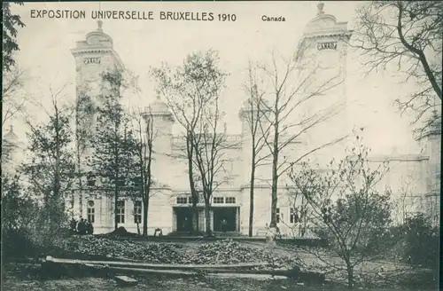 Postkaart Brüssel Bruxelles Canada - Exposition 1910 