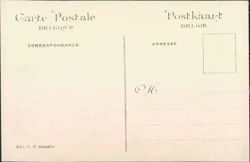 Postkaart Brüssel Bruxelles Canada - Exposition 1910 