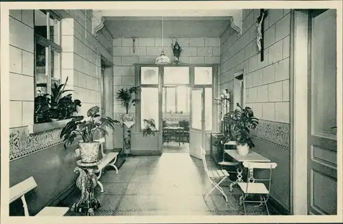 Postkaart Ravels Open-lucht-school - Eingang 1928 
