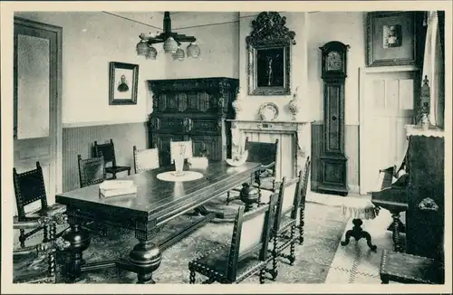 Postkaart Ravels Open-lucht-school - Lehrer 1929 