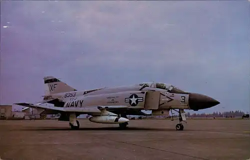 Ansichtskarte  US NAVY McDonnell Douglas F-4 Phantom II 1985