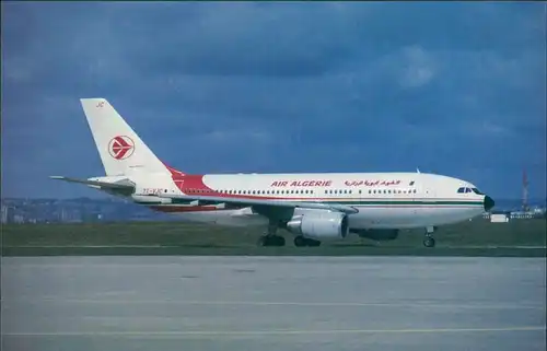 Ansichtskarte  Air Algerie Airbus Industrie A310-203 7T-VJC Flugzeug 1990