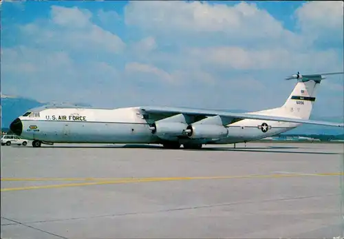 Ansichtskarte  US Air Force C-141 B U.S. MILITARY AIRLIFT COMMAND 1980
