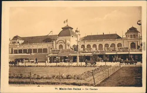 CPA Malo-les-Bains Le Casino 1926