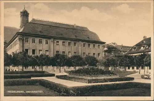 Ansichtskarte Heidelberg Universität 1934