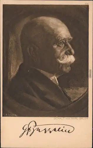 Ansichtskarte  Karl Bauer - Gemälde 1918