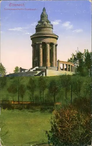 Ansichtskarte Eisenach Burschenschaftsdenkmal 1927