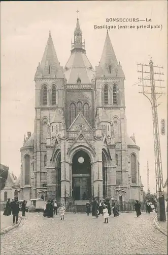 CPA Bonsecours Straße - Basilique 1913 