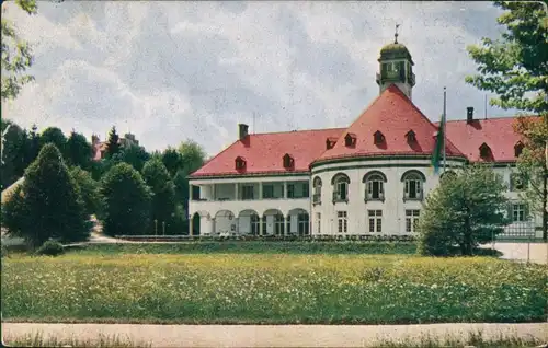 Ansichtskarte Bad Tölz Neues Kurhaus 1914 