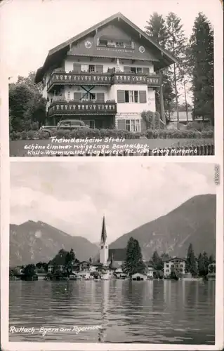 Ansichtskarte Rottach-Egern 2 Bild: Stadt u. Fremdenheim Streit 1956 