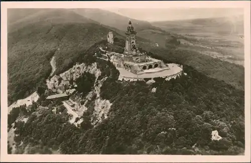 Ansichtskarte Kelbra (Kyffhäuser) Luftbild Kaiser-Friedrich-Wilhelm 1955 