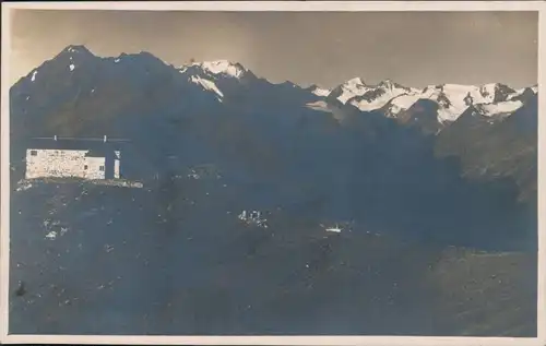 Ansichtskarte Neustift im Stubaital Starkenburgerhütte 1925 