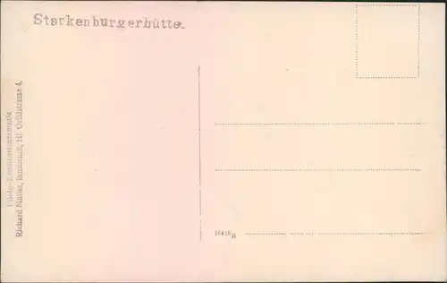 Ansichtskarte Neustift im Stubaital Starkenburgerhütte 1925 
