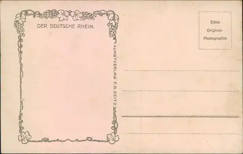 Ansichtskarte Königswinter Drachenfels - Nonnenwerth 1930 