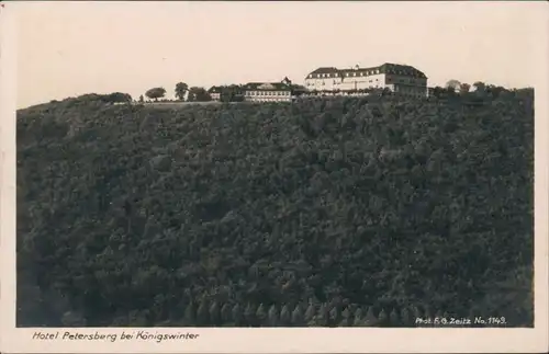 Ansichtskarte Königswinter Hotel Petersberg 1939 