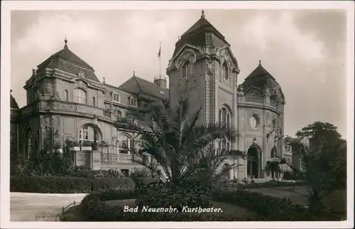 Ansichtskarte Bad Neuenahr-Bad Neuenahr-Ahrweiler Partie am Kurtheater 1930 