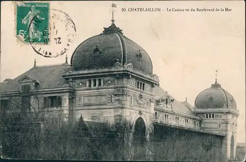 CPA Châtelaillon-Plage Le Casino 1912 