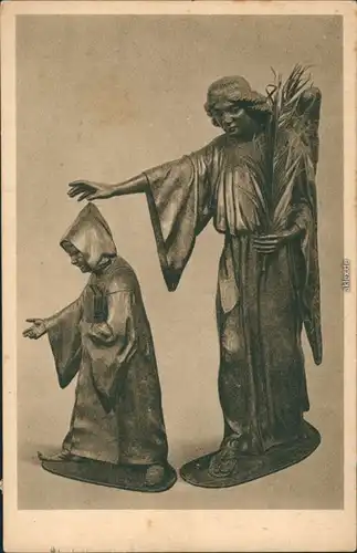 Ansichtskarte München Spielerker am neuen Rathaus 1923 