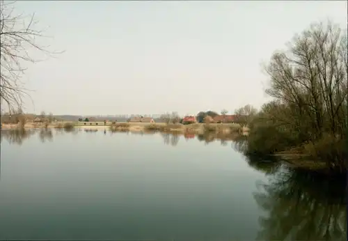 Foto Gartow Häuser am Ufer 1996 Privatfoto 